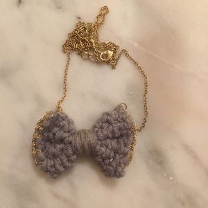 Bow Necklace!
